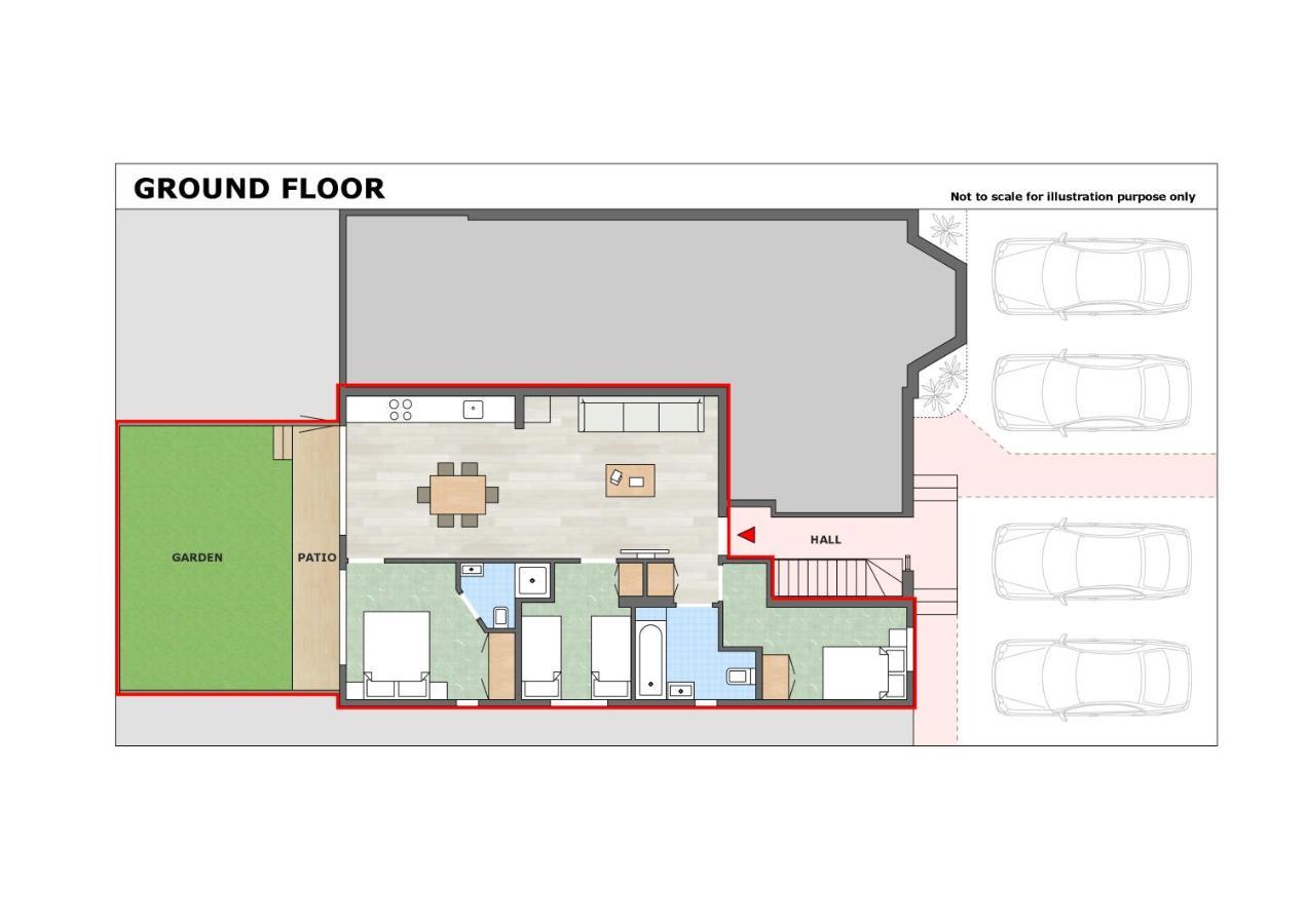 The Hyde Star London Vivian Avenue 3-Bed Oasis With Garden 아파트 외부 사진